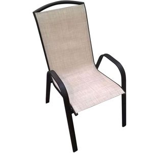 Záhradná stolička  béžová  K3015F08