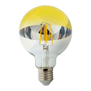 Žiarovka FL LED G95 8W E27 4200K Half Amber