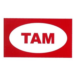 Znak "TAM" 80x40 mm samolepka